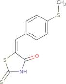 (5E)-2-Mercapto-5-[4-(methylthio)benzylidene]-1,3-thiazol-4(5H)-one