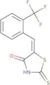 (5E)-2-Mercapto-5-[2-(trifluoromethyl)benzylidene]-1,3-thiazol-4(5H)-one