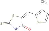 (5E)-2-Mercapto-5-[(3-methyl-2-thienyl)methylene]-1,3-thiazol-4(5H)-one