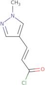 (2E)-3-(1-Methyl-1H-pyrazol-4-yl)acryloyl chloride