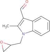 2-Methyl-1-(oxiran-2-ylmethyl)-1H-indole-3-carbaldehyde