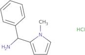 [(1-Methyl-1H-pyrrol-2-yl)(phenyl)methyl]amine hydrochloride