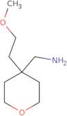 {[4-(2-Methoxyethyl)tetrahydro-2H-pyran-4-yl]methyl}amine