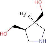 [(3R,4S)-3-Methylpyrrolidine-3,4-diyl]dimethanol hydrochloride