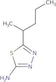 5-(1-Methylbutyl)-1,3,4-thiadiazol-2-amine