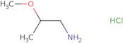 (2-Methoxypropyl)amine hydrochloride