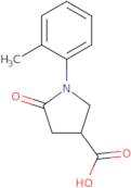 1-(2-Methylphenyl)-5-oxopyrrolidine-3-carboxylic acid