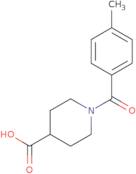 1-(4-Methylbenzoyl)piperidine-4-carboxylic acid