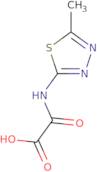 [(5-Methyl-1,3,4-thiadiazol-2-yl)amino](oxo)acetic acid