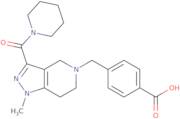 4-{[1-Methyl-3-(piperidin-1-ylcarbonyl)-1,4,6,7-tetrahydro-5H-pyrazolo[4,3-c]pyridin-5-yl]methyl...