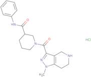 1-[(1-Methyl-4,5,6,7-tetrahydro-1H-pyrazolo[4,3-c]pyridin-3-yl)carbonyl]-N-phenylpiperidine-3-carb…