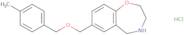 7-{[(4-Methylbenzyl)oxy]methyl}-2,3,4,5-tetrahydro-1,4-benzoxazepine hydrochloride