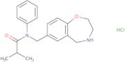 2-Methyl-N-phenyl-N-(2,3,4,5-tetrahydro-1,4-benzoxazepin-7-ylmethyl)propanamide hydrochloride