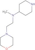 N-Methyl-N-(2-morpholin-4-ylethyl)piperidin-4-amine