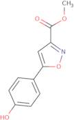 Methyl 5-(4-hydroxyphenyl)isoxazole-3-carboxylate