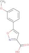 5-(3-Methoxyphenyl)isoxazole-3-carboxylic acid