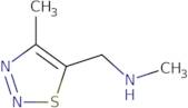 N-Methyl-1-(4-methyl-1,2,3-thiadiazol-5-yl)methanamine