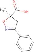 5-Methyl-3-phenyl-4,5-dihydroisoxazole-5-carboxylic acid