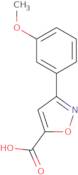 3-(3-Methoxyphenyl)isoxazole-5-carboxylic acid