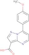 7-(4-Methoxyphenyl)pyrazolo[1,5-a]pyrimidine-3-carboxylic acid