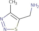 [(4-Methyl-1,2,3-thiadiazol-5-yl)methyl]amine hydrochloride