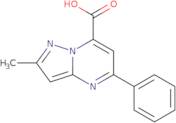 2-Methyl-5-phenylpyrazolo[1,5-a]pyrimidine-7-carboxylic acid