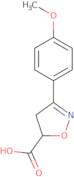 3-(4-Methoxyphenyl)-4,5-dihydroisoxazole-5-carboxylic acid