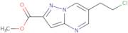 Methyl 6-(2-chloroethyl)pyrazolo[1,5-a]pyrimidine-2-carboxylate