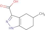 5-Methyl-4,5,6,7-tetrahydro-2H-indazole-3-carboxylic acid