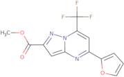 Methyl 5-(2-furyl)-7-(trifluoromethyl)pyrazolo[1,5-a]pyrimidine-2-carboxylate