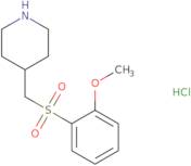 4-{[(2-Methoxyphenyl)sulfonyl]methyl}piperidine hydrochloride