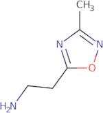 [2-(3-Methyl-1,2,4-oxadiazol-5-yl)ethyl]amine hydrochloride