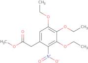 Methyl (3,4,5-triethoxy-2-nitrophenyl)acetate