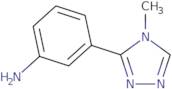 [3-(4-Methyl-4H-1,2,4-triazol-3-yl)phenyl]amine