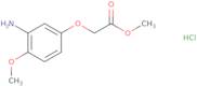 Methyl (3-amino-4-methoxyphenoxy)acetate hydrochloride