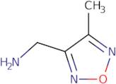 [(4-Methyl-1,2,5-oxadiazol-3-yl)methyl]amine hydrochloride