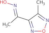 (1E)-1-(4-Methyl-1,2,5-oxadiazol-3-yl)ethanone oxime