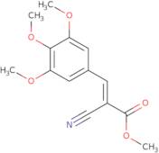 Methyl (2E)-2-cyano-3-(3,4,5-trimethoxyphenyl)acrylate