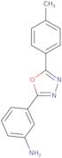 {3-[5-(4-Methylphenyl)-1,3,4-oxadiazol-2-yl]phenyl}amine