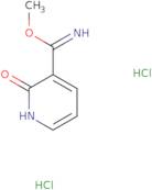 Methyl 2-oxo-1,2-dihydropyridine-3-carboximidoate dihydrochloride