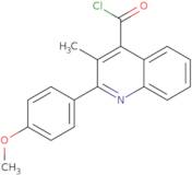 2-(4-Methoxyphenyl)-3-methylquinoline-4-carbonyl chloride