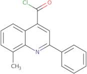 8-Methyl-2-phenylquinoline-4-carbonyl chloride