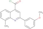 2-(3-Methoxyphenyl)-8-methylquinoline-4-carbonyl chloride