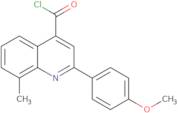 2-(4-Methoxyphenyl)-8-methylquinoline-4-carbonyl chloride