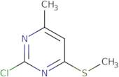 2-Chloro-4-methyl-6-methylsulfanylpyrimidine