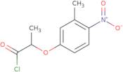 2-(3-Methyl-4-nitrophenoxy)propanoyl chloride