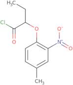 2-(4-Methyl-2-nitrophenoxy)butanoyl chloride