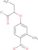 2-(3-Methyl-4-nitrophenoxy)butanoyl chloride