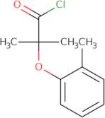 2-Methyl-2-(2-methylphenoxy)propanoyl chloride