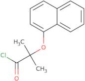 2-Methyl-2-(1-naphthyloxy)propanoyl chloride